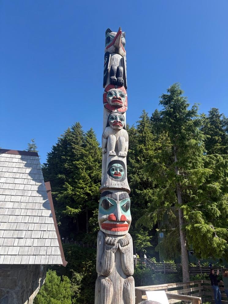 Ketchikan est la capitale mondiale du totem, en plus d’être la capitale du saumon @ Emmanuelle Franks