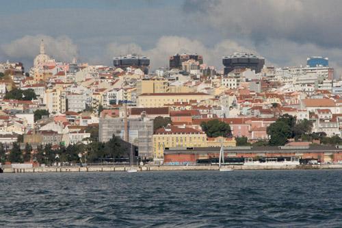 Lisbonne vue du Tage