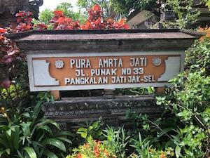 Nyepi temple Jakarta