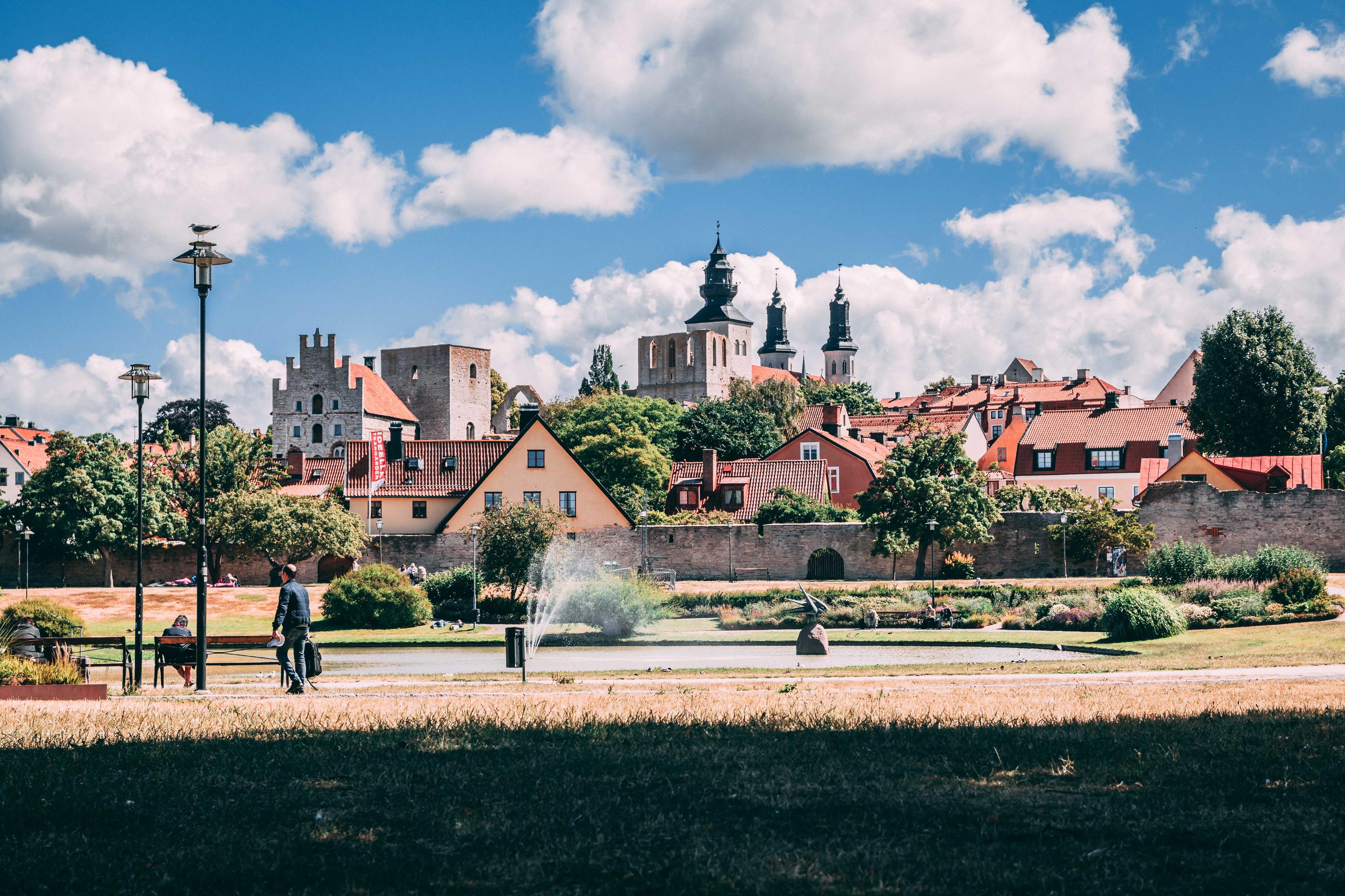 visby gotland suède 