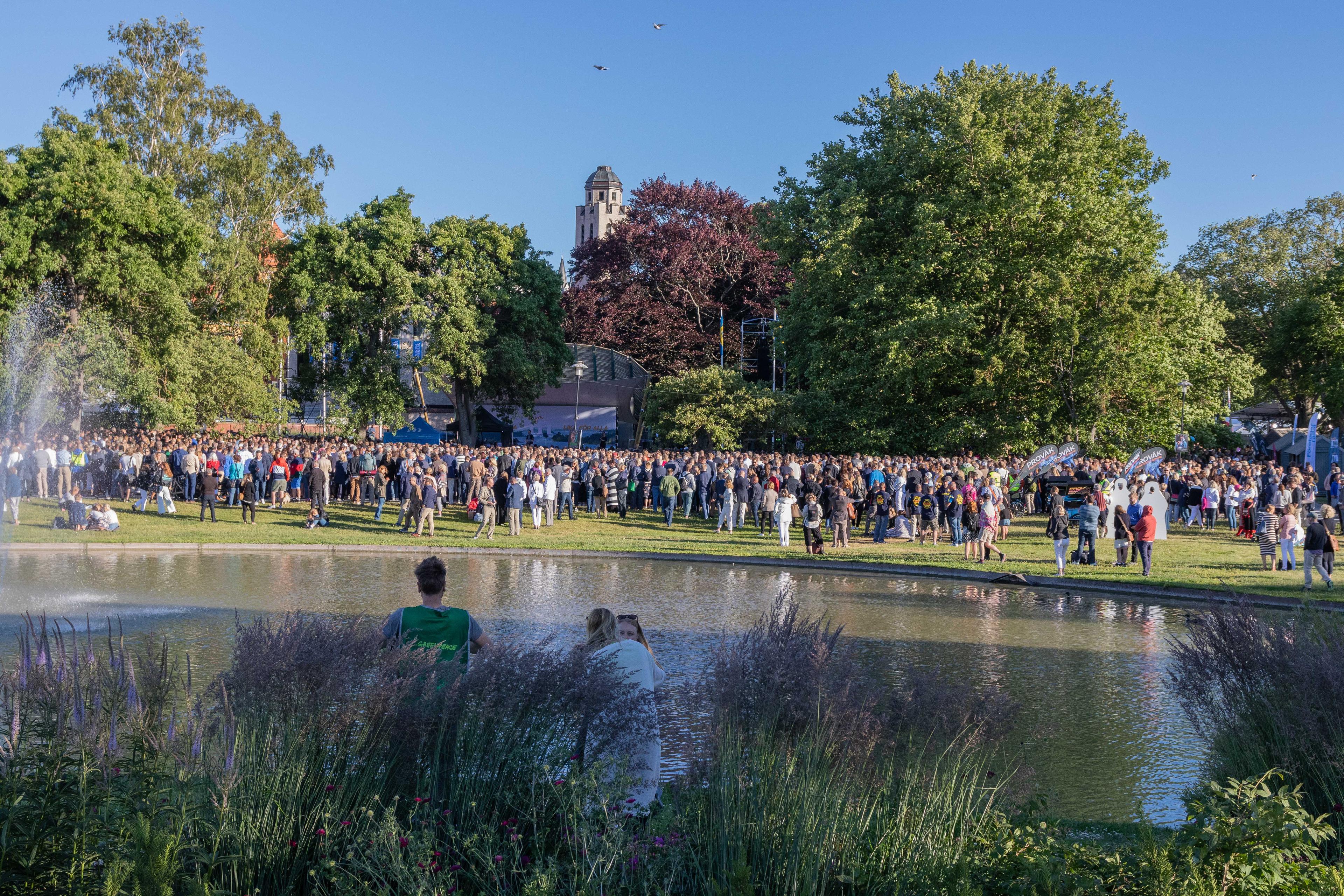 almedalen visby politique