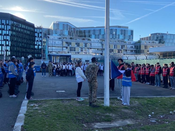 Lever des couleurs pendant une JDC - 18 mars 2026, Arcueil 