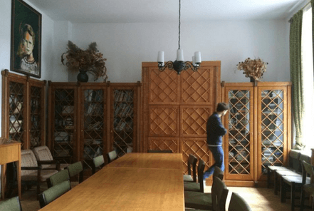 Intérieur du Centre d'Oncologie Maria Skłodowska-Curie