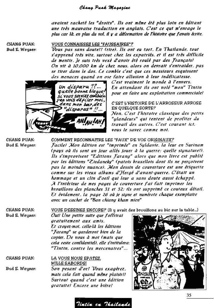 Interview Tintin en Thaïlande 2