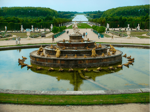 fontaine château de versailles JO Paris 2024