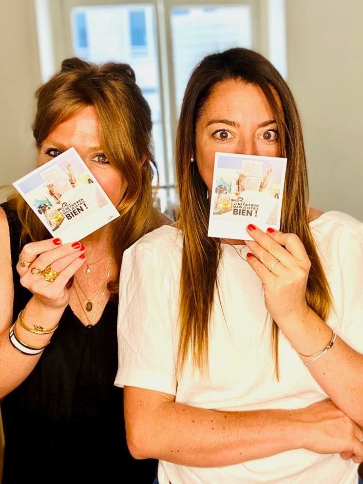 Aurélie Baranes et Joy Ignaczak, amies depuis la 6ᵉ et passionnées de mode