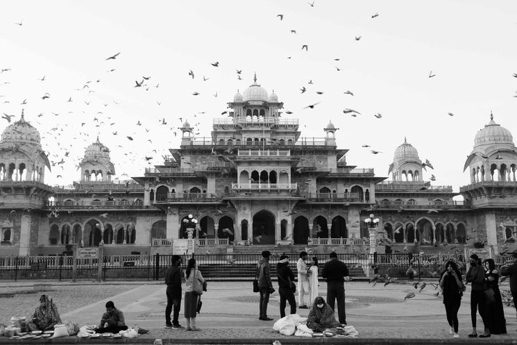 scène de vie à jaipur 