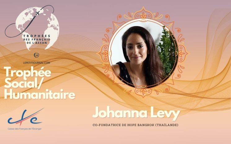 Johanna Levy, co-fondatrice de Hope Bangkok (Thaïlande)