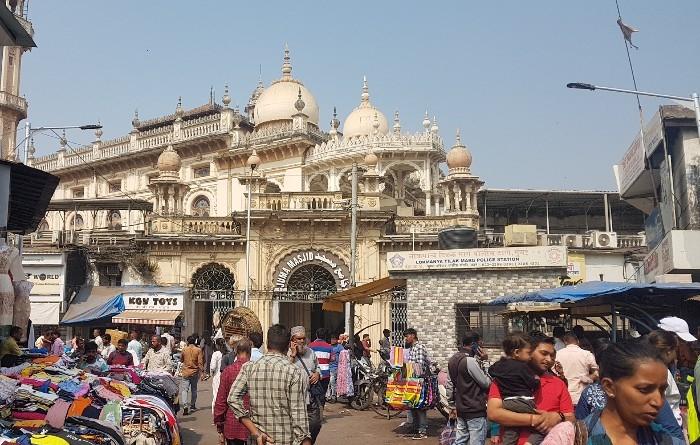 La Juma Masjid à Kalbadevi à Mumbai