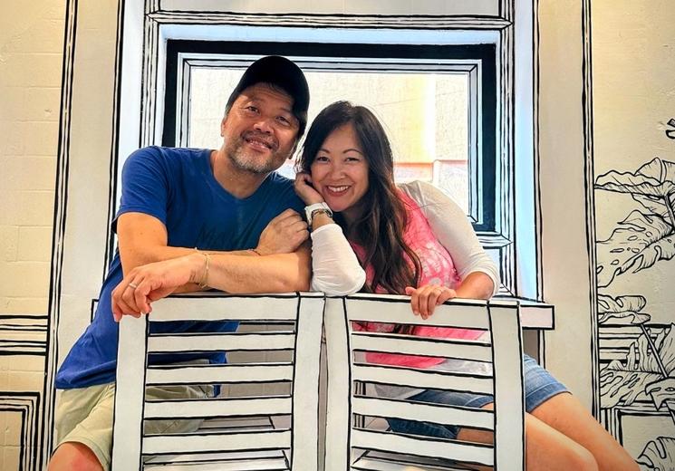 Jung et Laetitia, auteurs de Nos adoptions