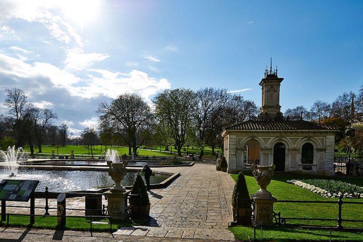 Kensington Gardens Londres parc grand