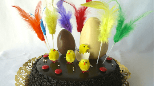 Le dessert typique de la mona de pascua