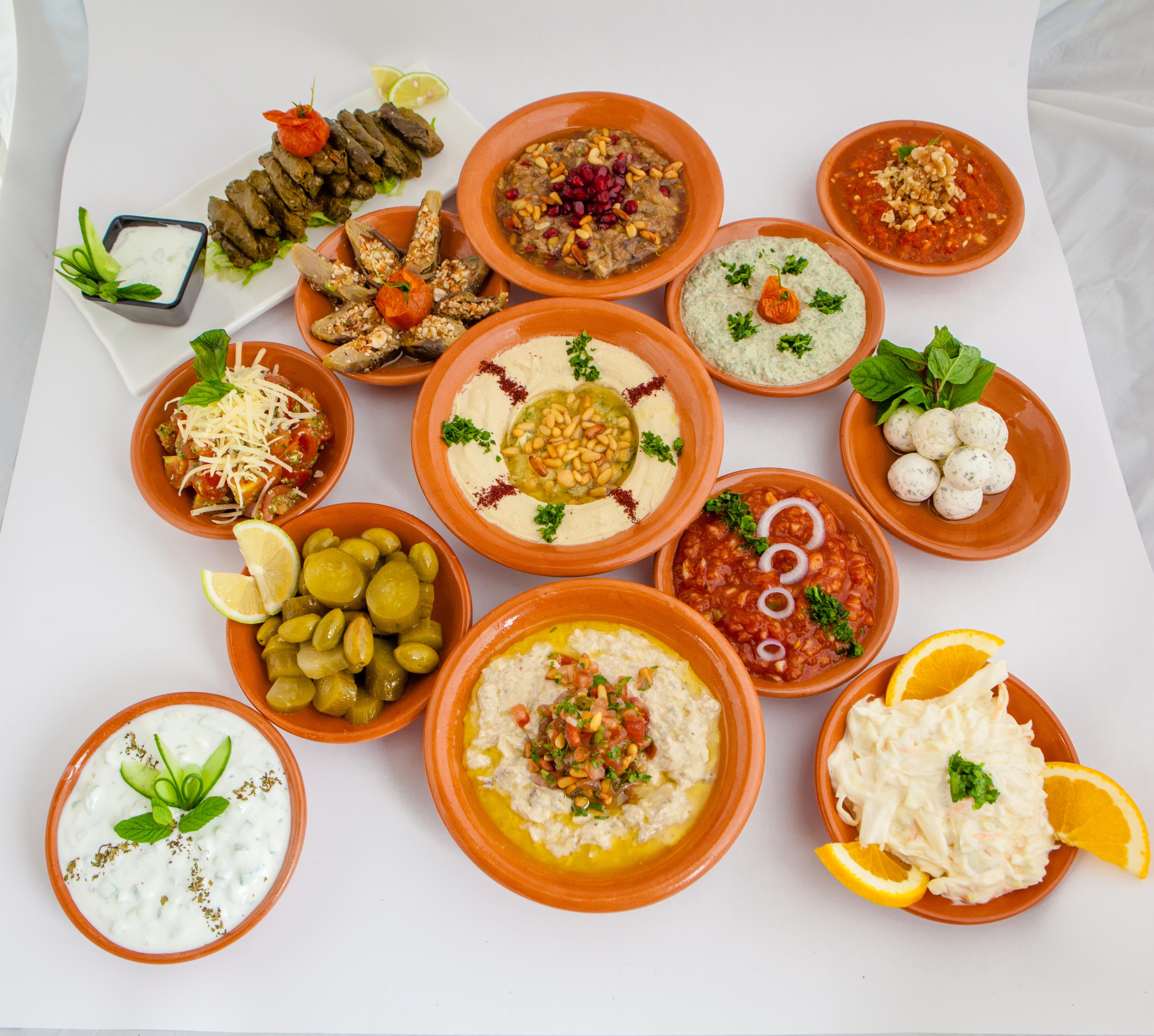 entrées restaurant la Tente