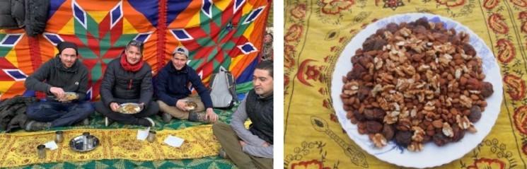 Repas de mariage dans le Ladakh