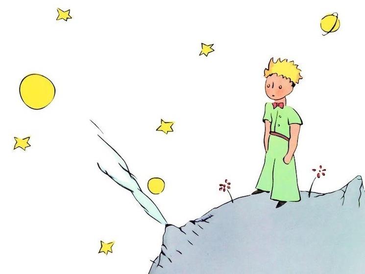 Image tirée du dessin animé : Le petit prince