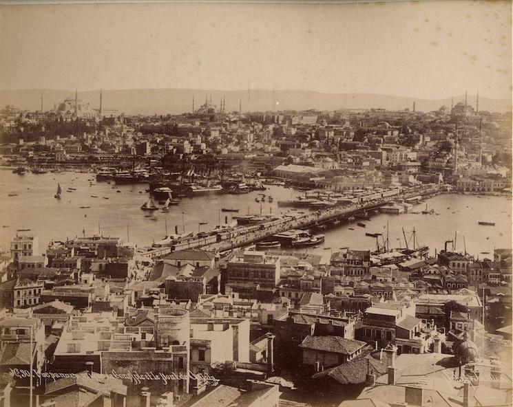 le port istanbul 19e siècle