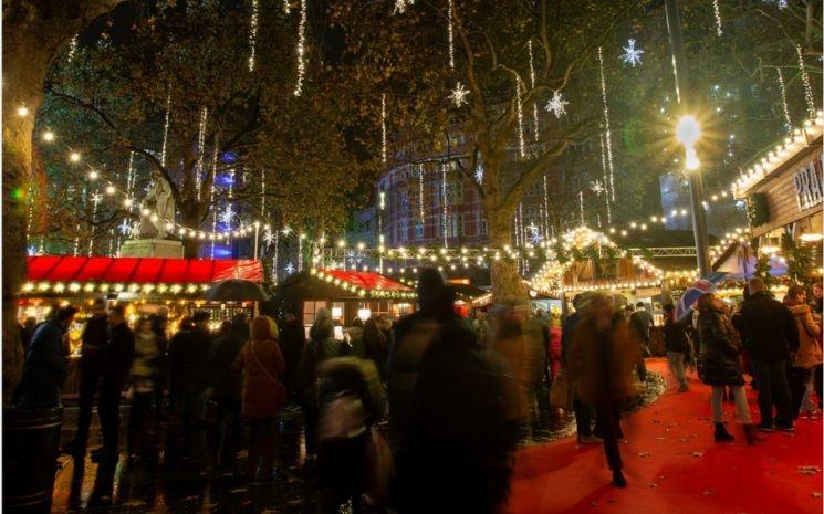 Leicester Christmas market 