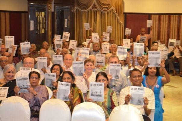 Les 70 ans du Trait-d’Union célébré à Pondichéry avec les abonnées et contributeurs