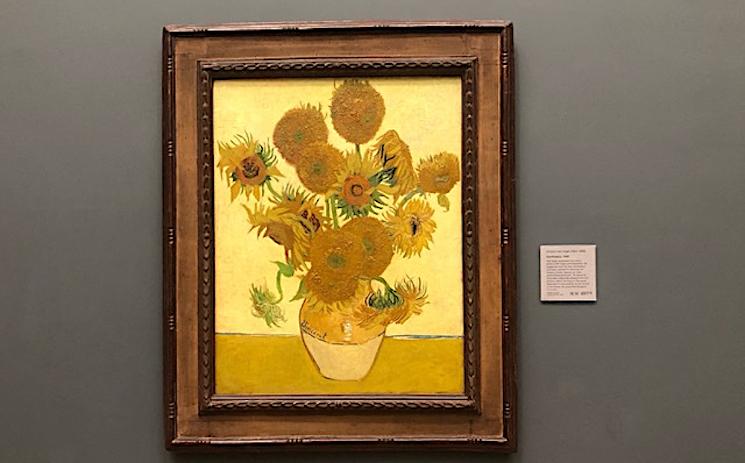 Les Tournesols de Van Gogh exposés à la National Gallery de Londres