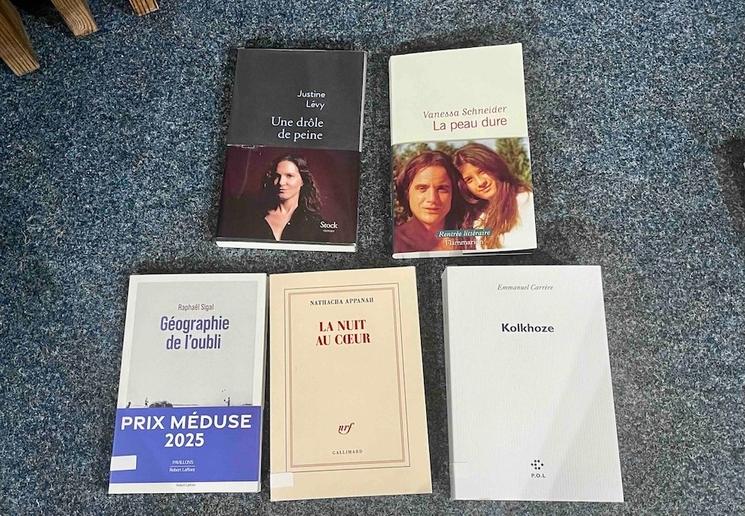Livres sélectionnés par Vanessa Schneider