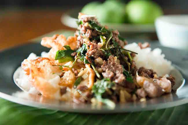 Long Chim- Minced Beef