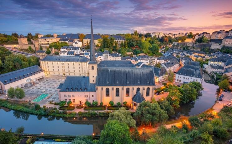 des immeubles à Luxembourg city