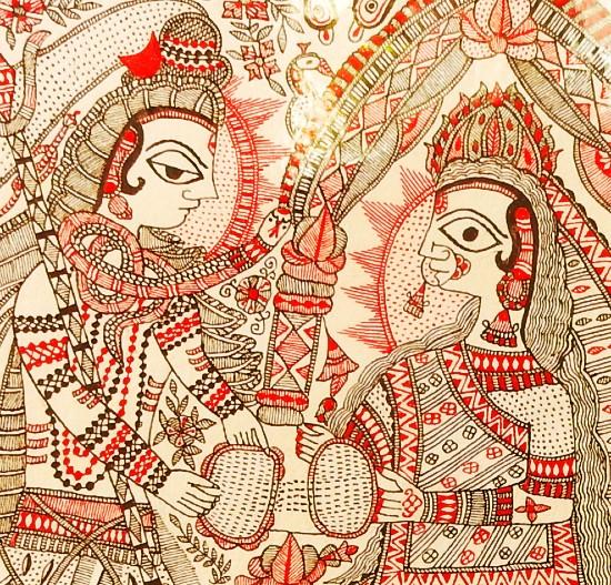 madhubani peinture katchni inde