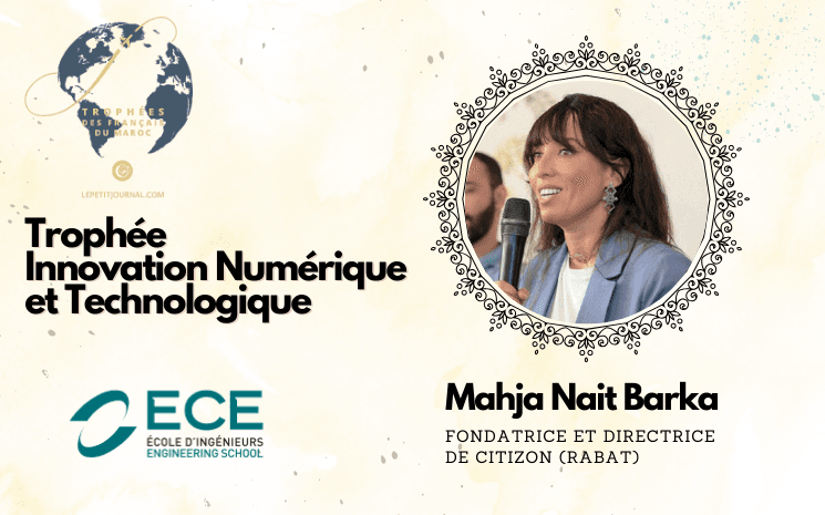 Maha Nait Barka, Fondatrice et Directrice MAHJA de CitizOn (Rabat)