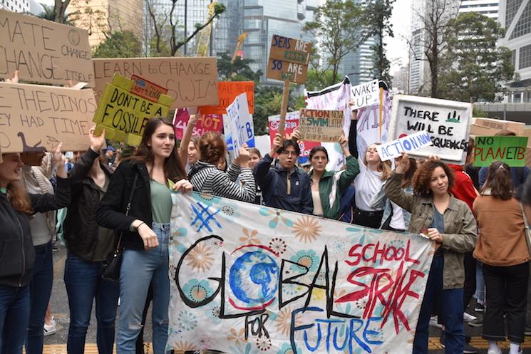 Hong Kong engagement écoles élèves pour la planète