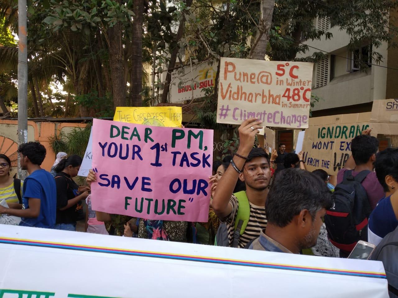 MArche climat etudiants mumbai