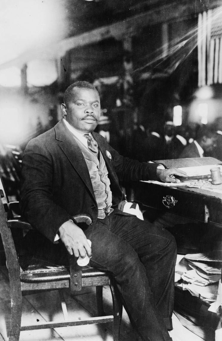 Marcus Garvey, militant Noir américain qui invite la communauté Noire à "se réveiller"