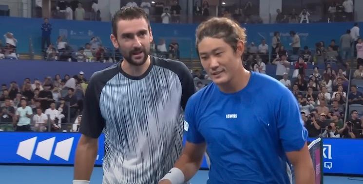 Marin Cilic Zhizhen Zhang 