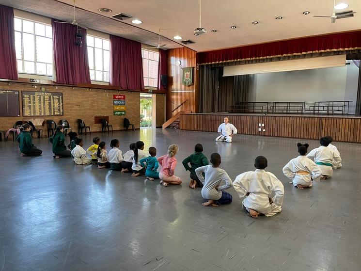 Séances de formation au Karaté avec Marudào à Johannesburg