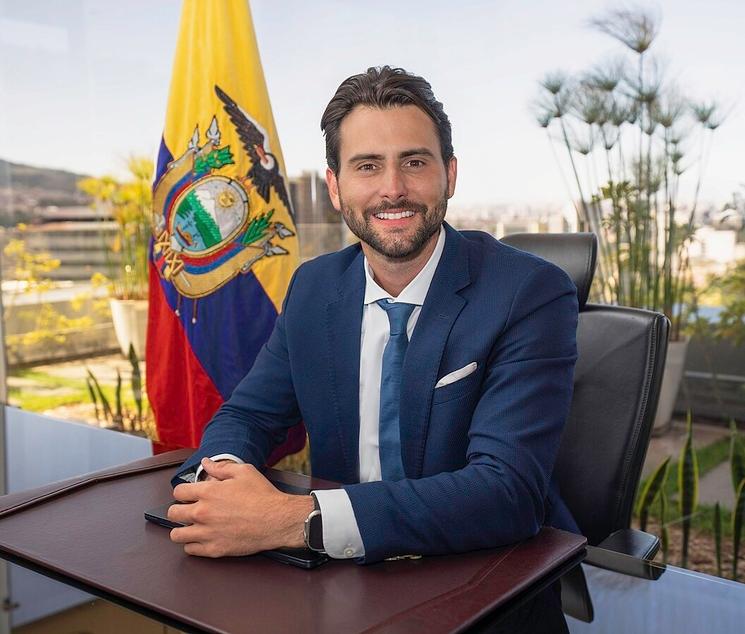 Niels Olsen, ministre du Tourisme équatorien 