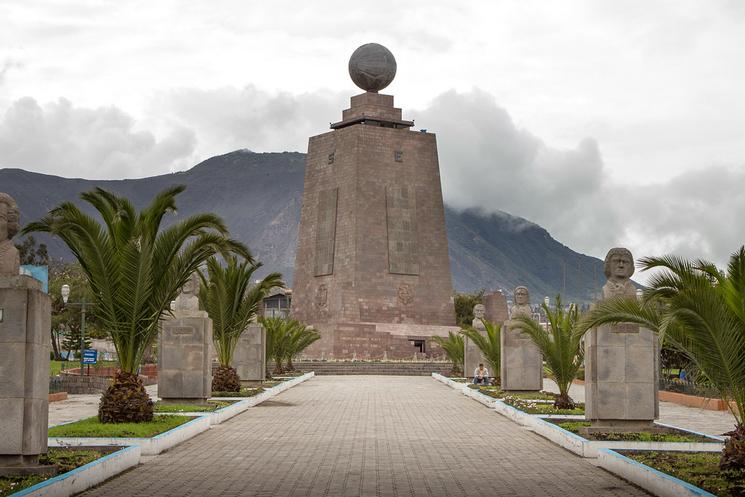 Mitad del Mundo monument Quito