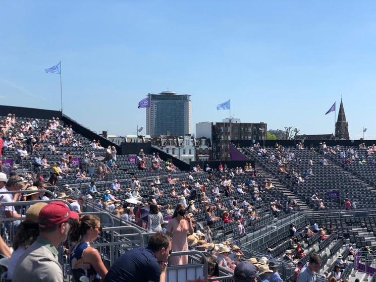 Les tribunes pleines à 25%