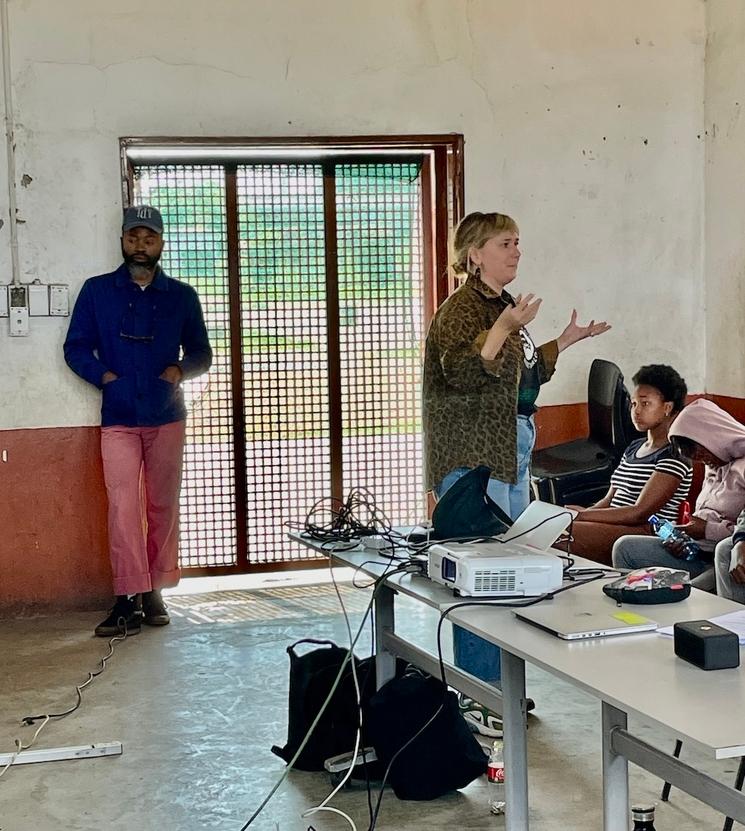 Muriel Huet à Soweto