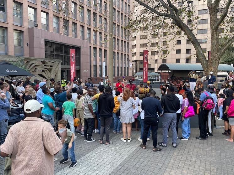 Main Street Johannesburg, musique