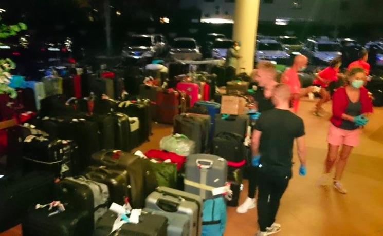 Photo prise à l'aéroport de La Tontouta à Nouméa