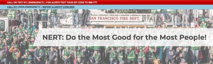 Affiche du Neighborhood Emergency Response Team 