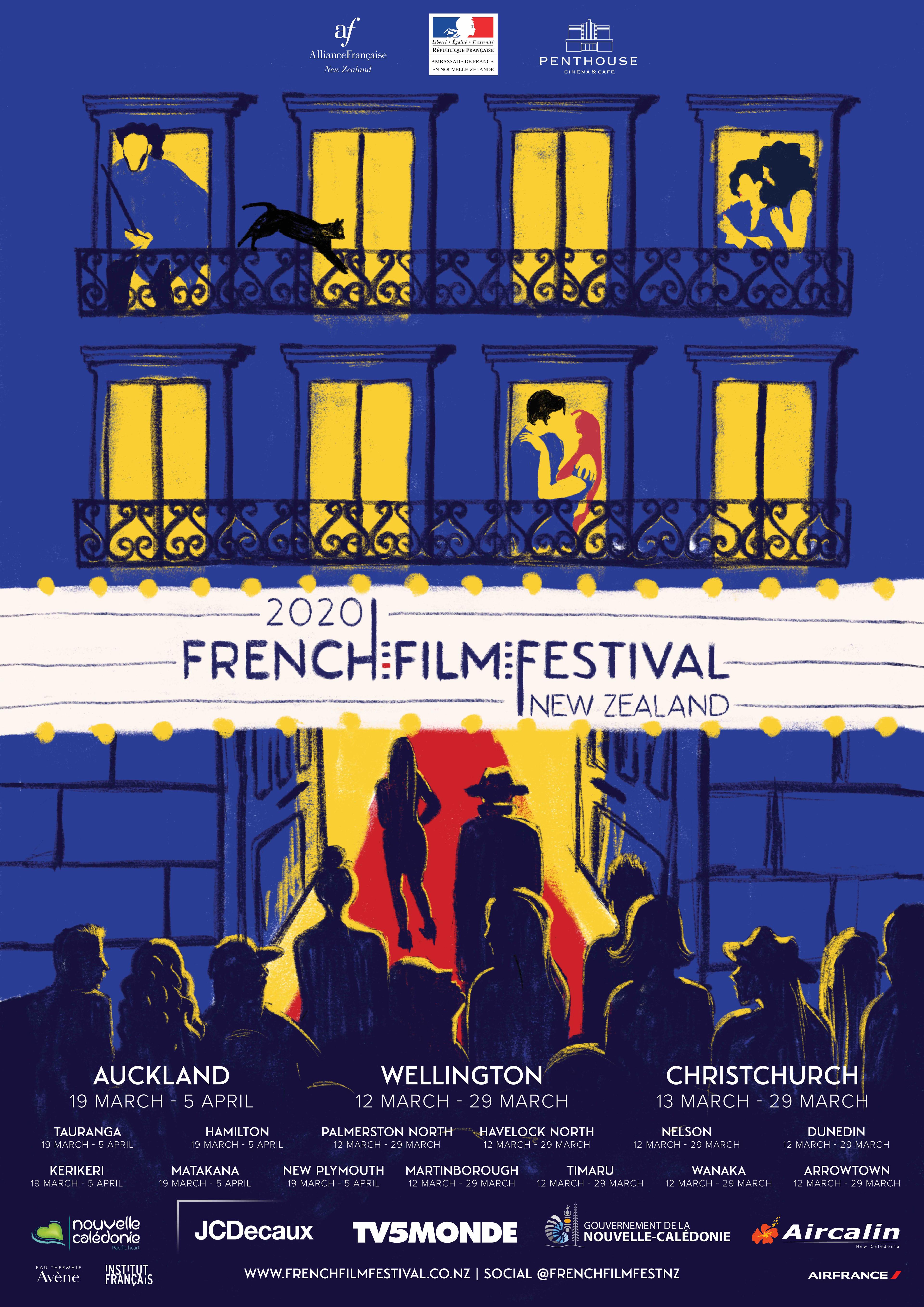 french film festival poster 2020