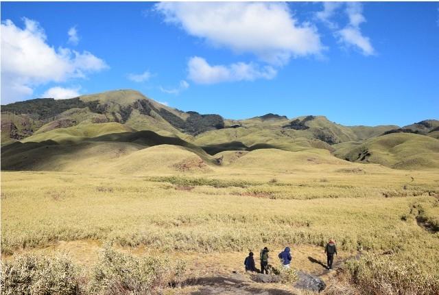 La vallée de Dzukou dans le Nagaland au nord est de l'Inde