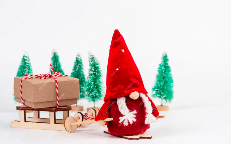 Nisse, le nain scandinave qui offre des cadeaux à noel 