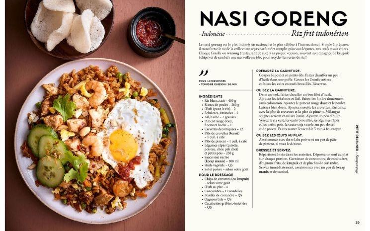 Un livre de recette joliment illustré qui vous fera voyager en Indonésie à travers les saveurs