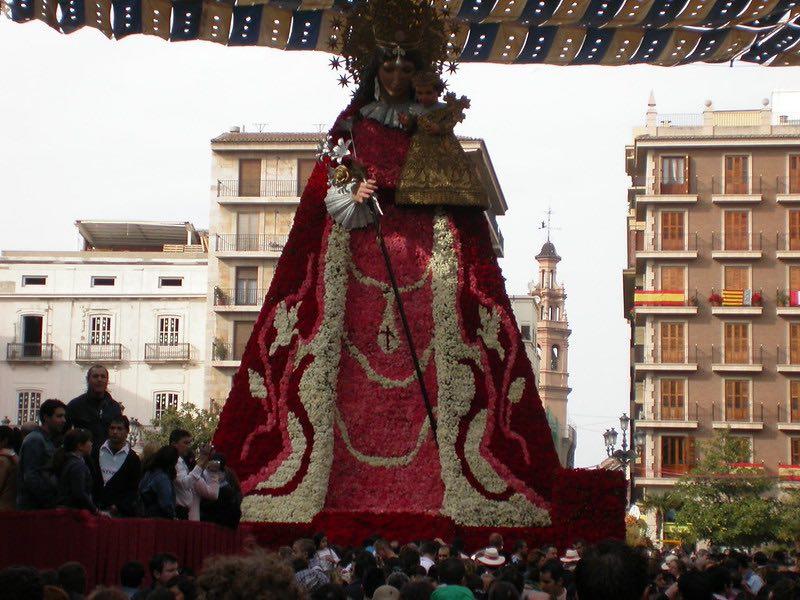 Ofrendà Fallas Valencia