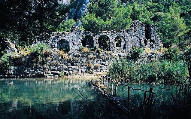 Olympos ville antique