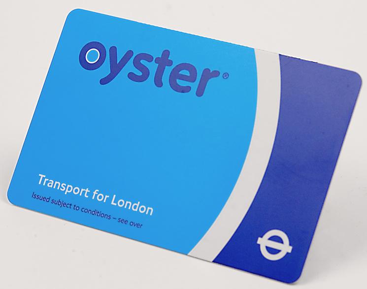 L'oyster card, la carte de transport à Londres