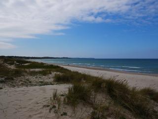 plage Danemark Sjaelland Hornbaeck 