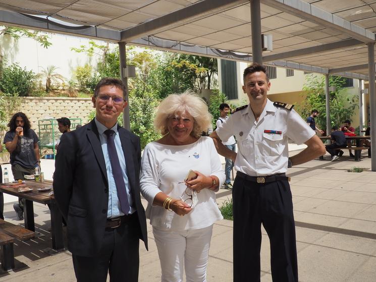 Les jeunes français du Caire de 16 à 18 ans ont fait leur JDC au lycée français du Caire