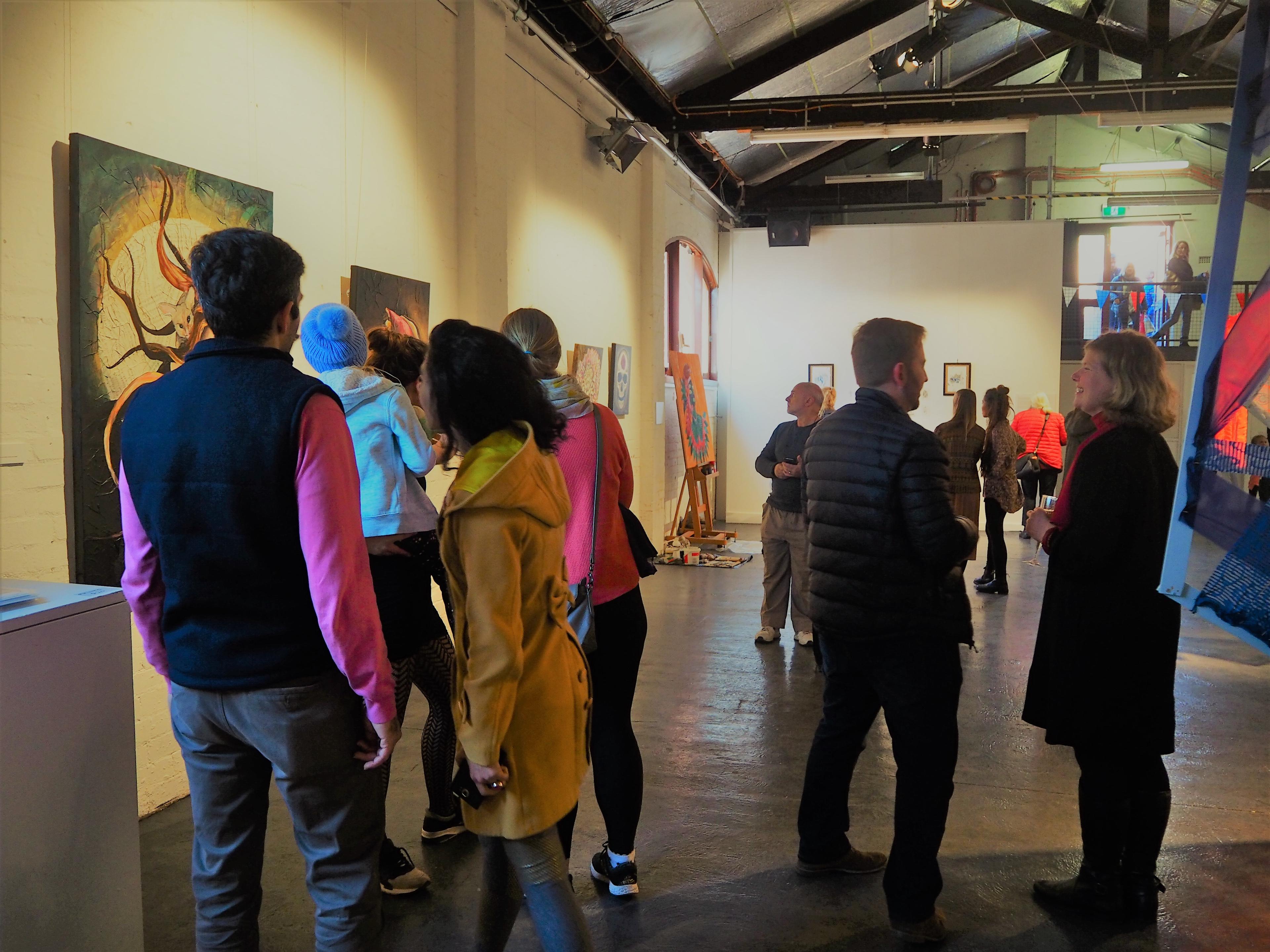 street art exposition Bastille Day French Festival Melbourne Australie